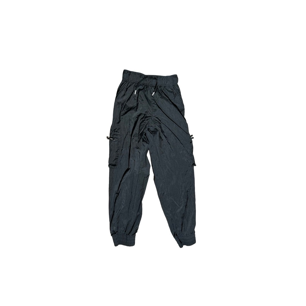 Nike Kids Sportswear Black Nylon Cargo Jogger Pants Size Medium M